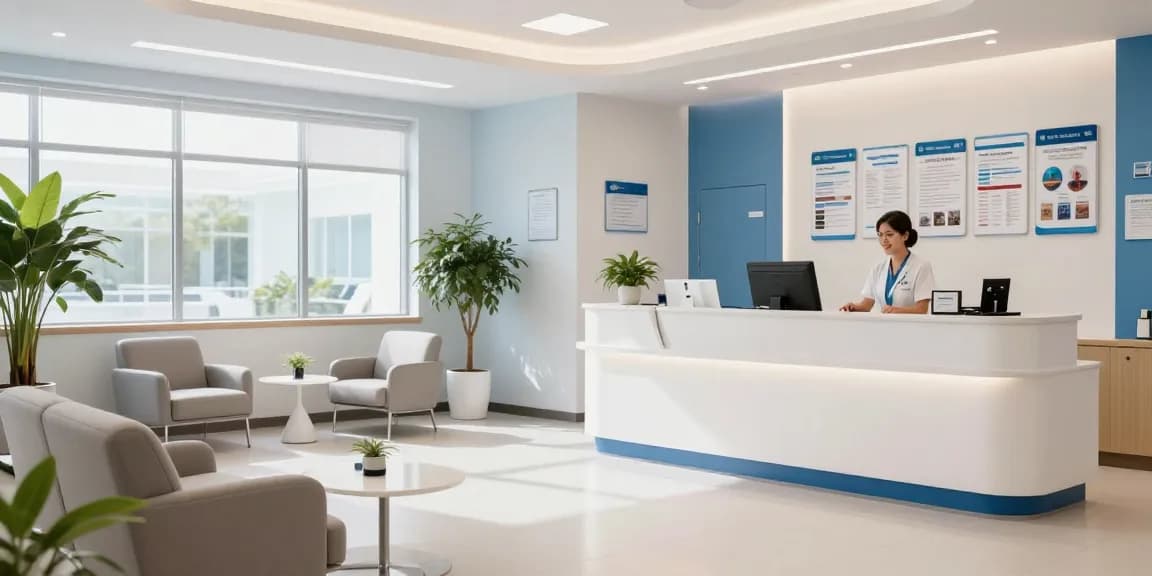 Hair transplant turkey - compassionate doctor consultation in a healthcare clinic.