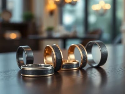 Distinctive Choices: Unique Wedding Bands for Men That Stand Out