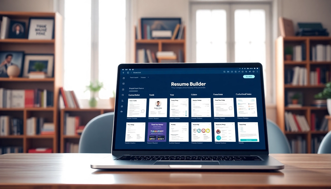 Engage with our Resume Builder to create standout resumes in a modern setting.