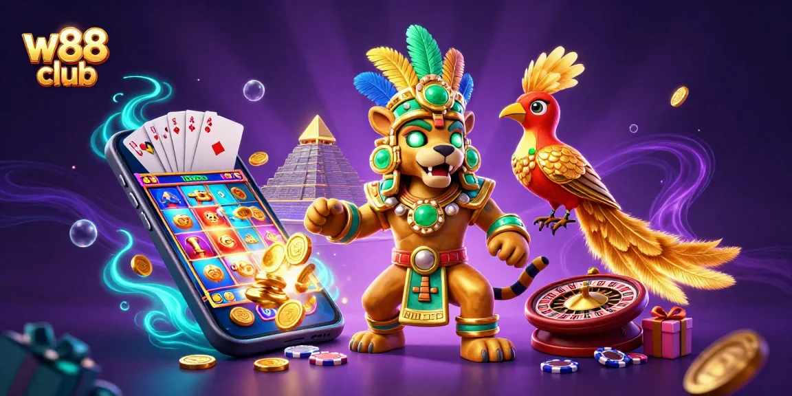 Cá cược trực tuyến tại w88 club với trò chơi đa dạng và trải nghiệm sống động.