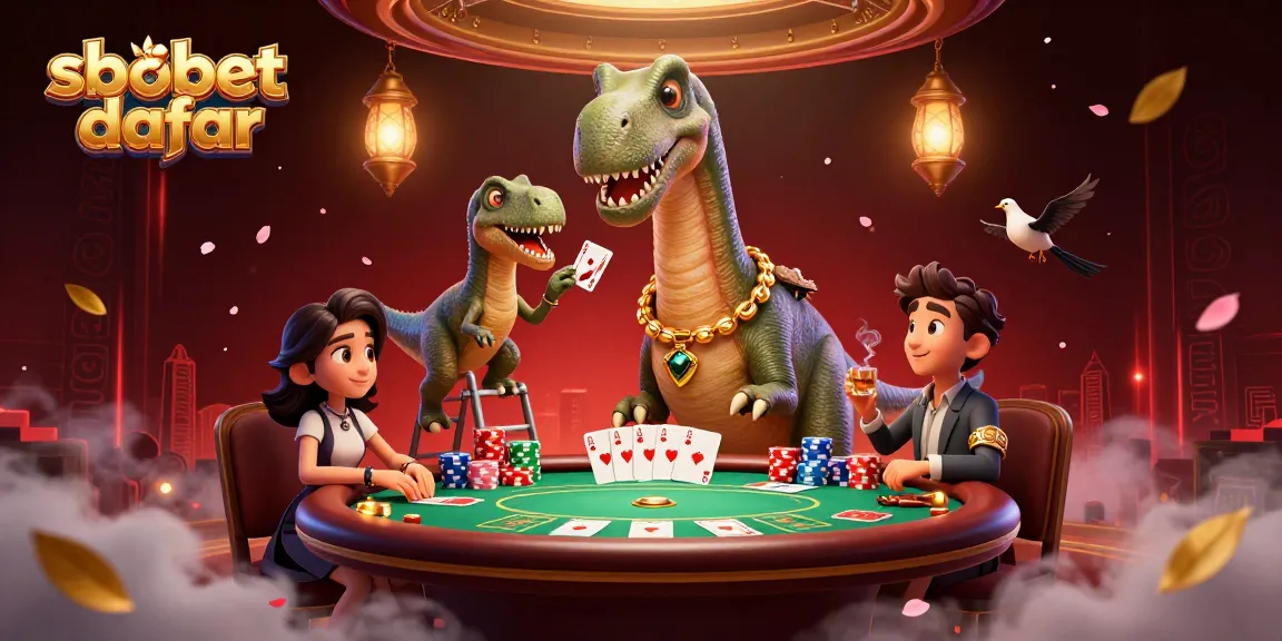 Engage with sbobet daftar gaming action in a vibrant casino scene featuring dynamic characters.