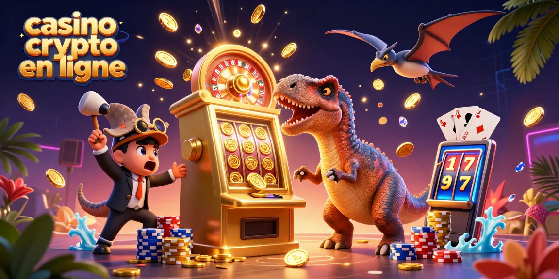 Profitez d'une expérience immersive dans un casino crypto en ligne avec de riches illustrations de jeux.