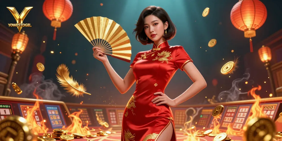Engage with YOWESTOGEL for an immersive lottery experience amid vibrant elements.