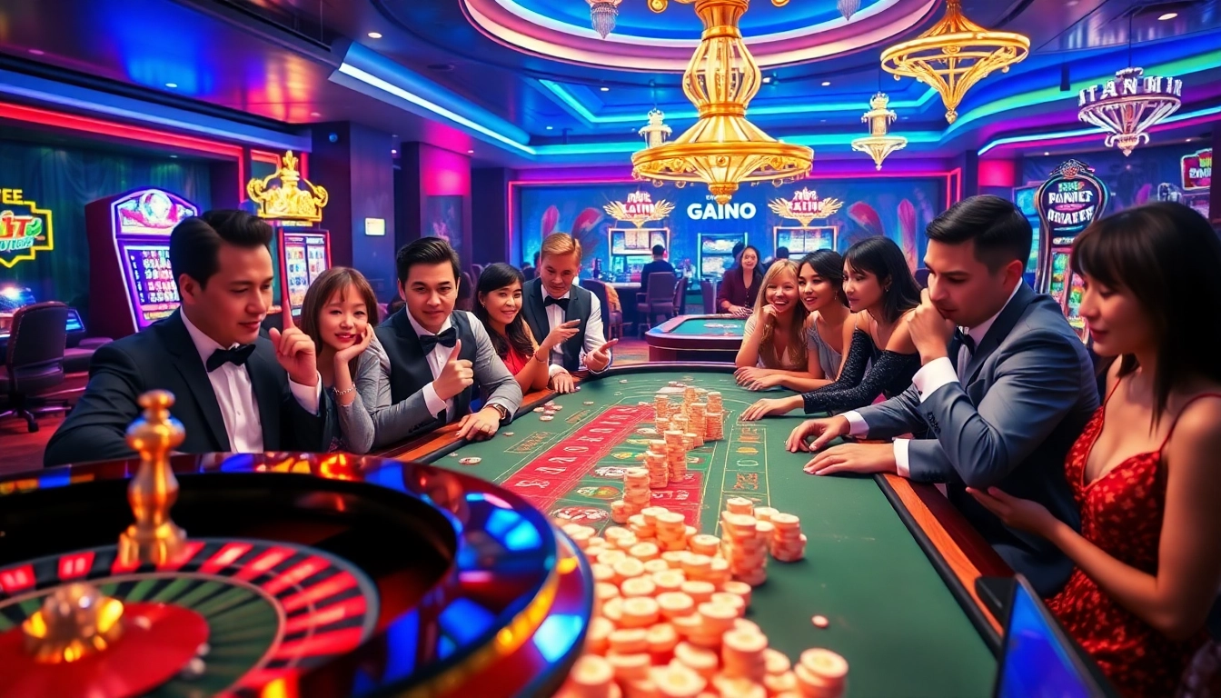 Experience thabet đăng nhập with an engaging online casino atmosphere showcasing dynamic gaming action.