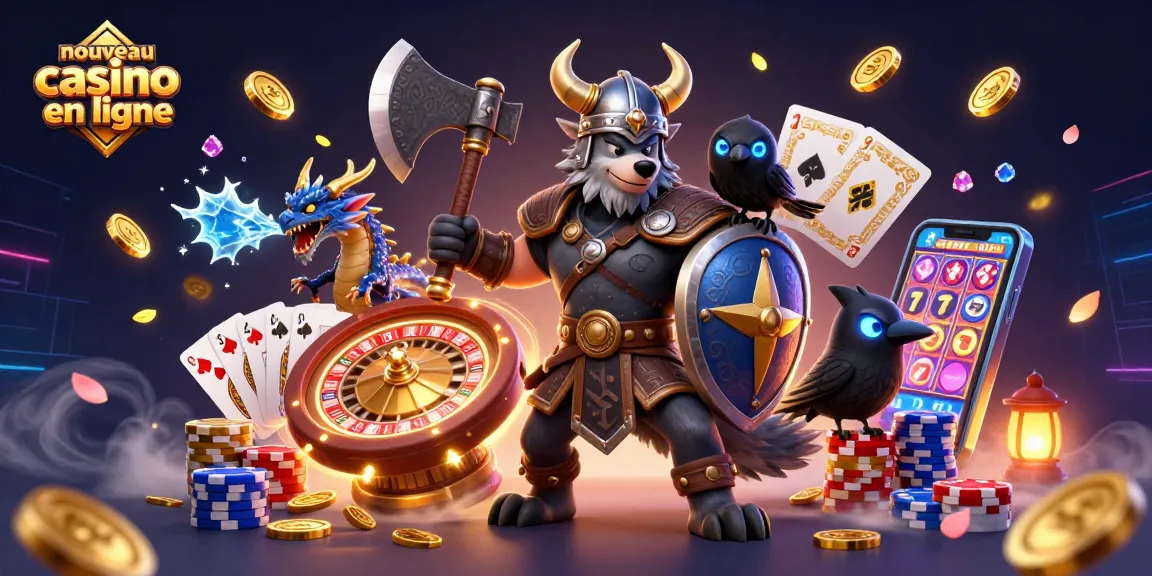 Jouez au nouveau casino en ligne avec des personnages fantastiques et des jeux captivants.