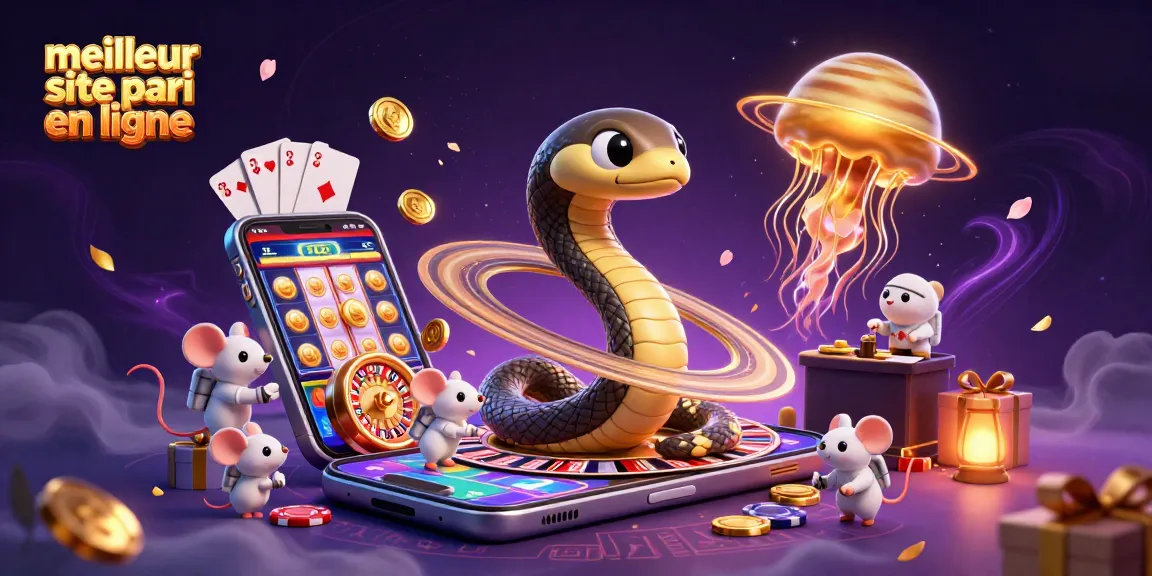Jouer sur le meilleur site de paris en ligne avec des personnages de casino colorés dans un univers fantastique.