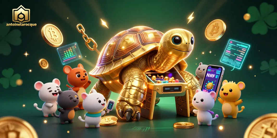 Play slots and win big with antoinelarocque in this vibrant 3D casino scene full of excitement.