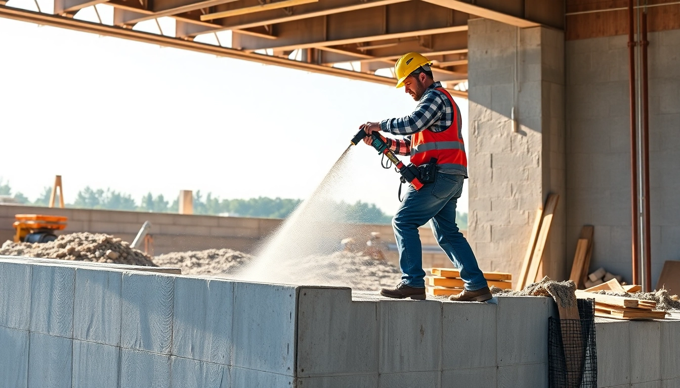Fresas perforadoras en uso en construcción, mostrando detalles de robustez y eficacia.