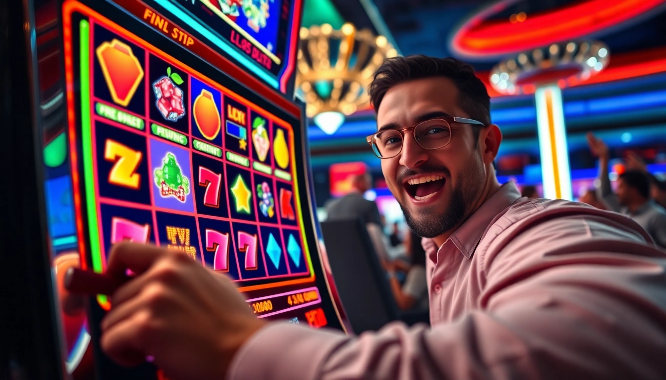 Slot deposit 1000 menarik perhatian pemain di mesin slot yang penuh warna.