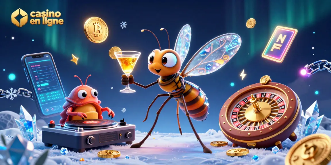 Profitez du casino en ligne crypto avec des personnages animés et des éléments de jeux captivants.