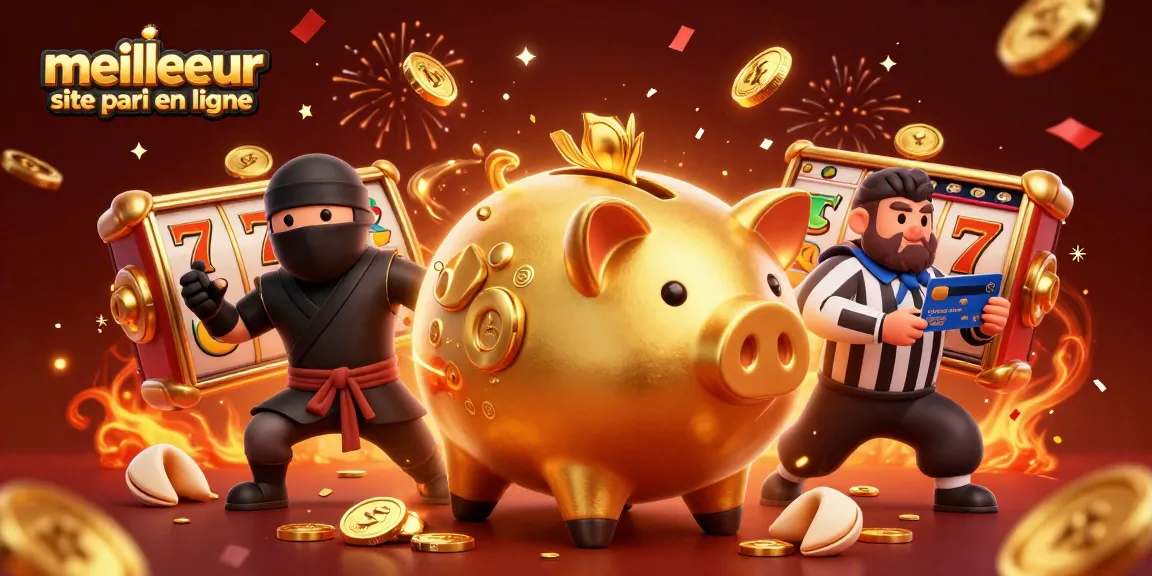 Pariez sur le meilleur site de pari en ligne avec des personnages de jeu animés et des éléments festifs.