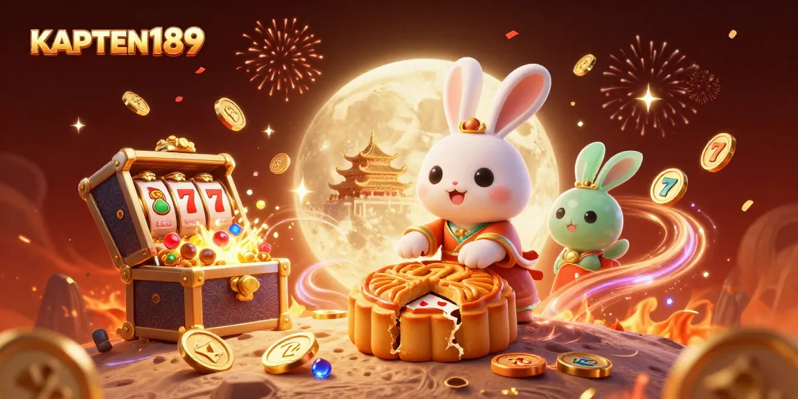 KAPTEN189 menawarkan suasana permainan yang meriah dengan simbol slot, kartu, dan keripik poker dalam ilustrasi digital yang menakjubkan.