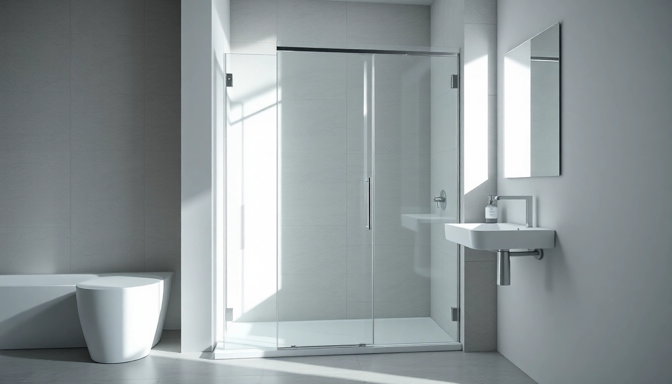 Explore corner shower screen frameless design showcasing modern elegance and minimalism.