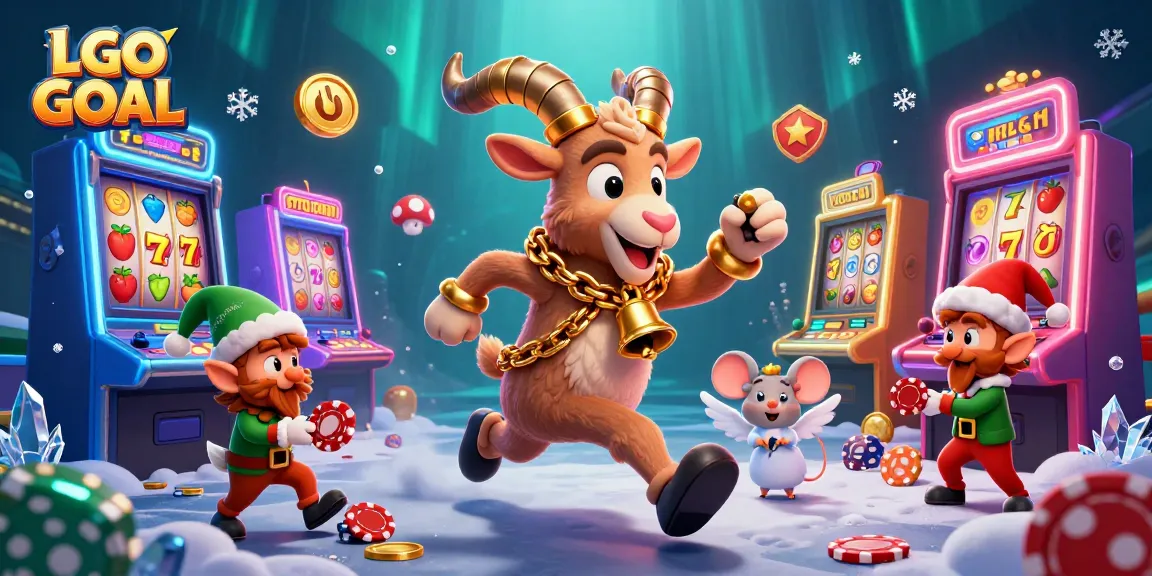 Engage in the festive horror of the LGO GOAL casino featuring magical characters and thrilling slot machines.