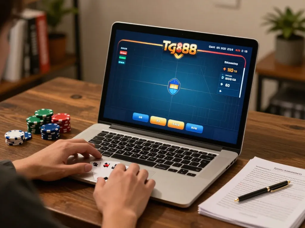 Engaging online poker session on tg88 platform showcasing gameplay and strategy.
