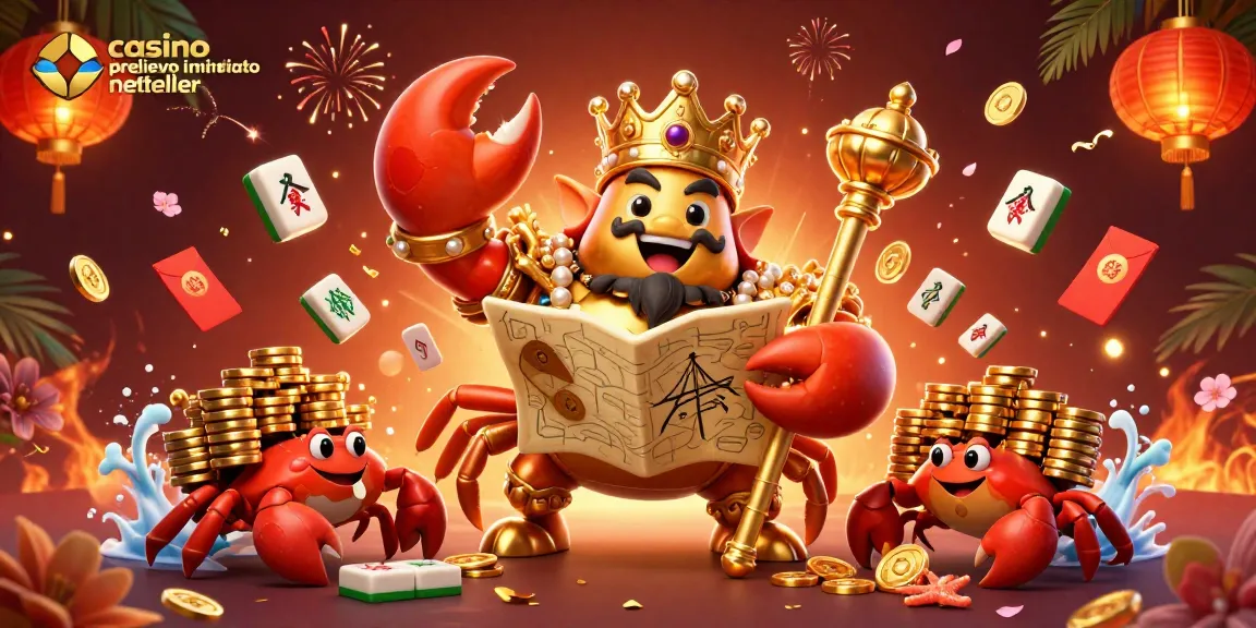 Stai vincendo con i casinò che offrono prelievo immediato come Neteller per le tue scommesse.