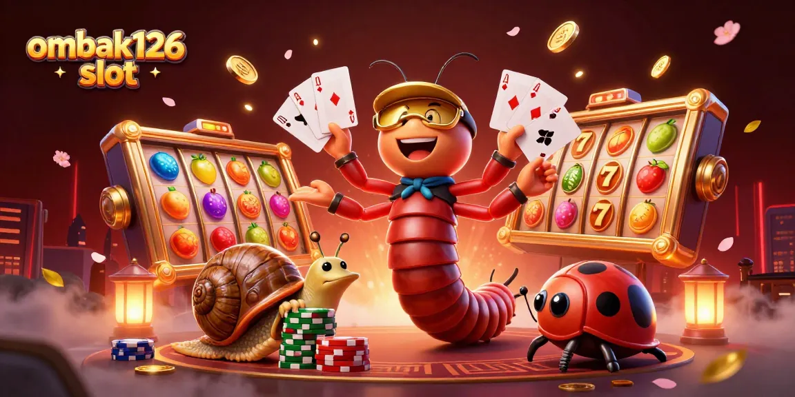 Experience the excitement of ombak126 slot with captivating characters and vibrant casino elements.