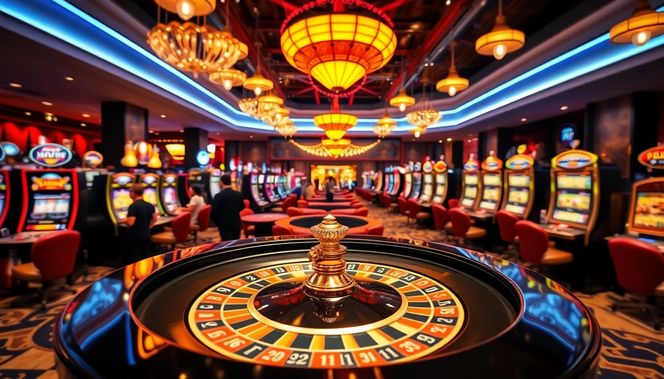View players enjoying games at the as38 server online casino with vibrant atmosphere.