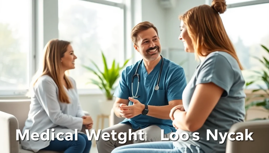 Healthcare consultation for Medical Weight Loss Nyack showcasing professionalism and support.