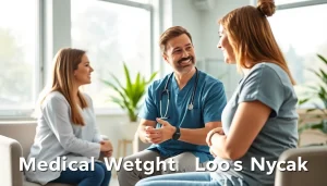 Healthcare consultation for Medical Weight Loss Nyack showcasing professionalism and support.