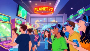 Nikmati keseruan permainan PLANET77 game dengan suasana yang enerjik dan ramai.