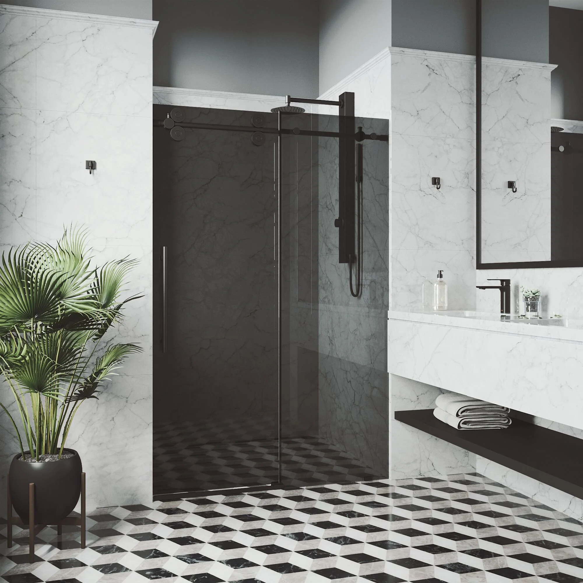 Sunny Shower USA: Durable Shower Doors with Modern Style