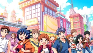 무료웹툰에 다양한 캐릭터가 등장하는 생동감 있는 일러스트를 감상하세요.