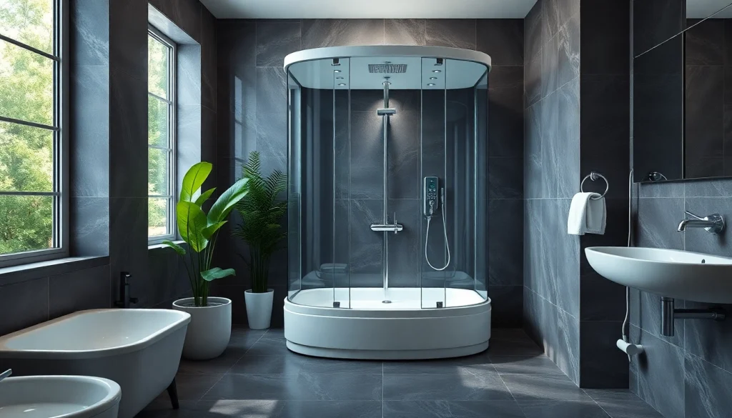 Entdecken Sie die elegante duschkabine 100x100 in einem stilvollen Badezimmer mit modernen Designs.