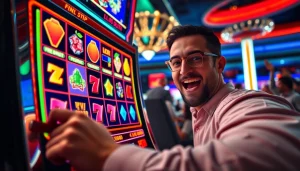 Slot deposit 1000 menarik perhatian pemain di mesin slot yang penuh warna.