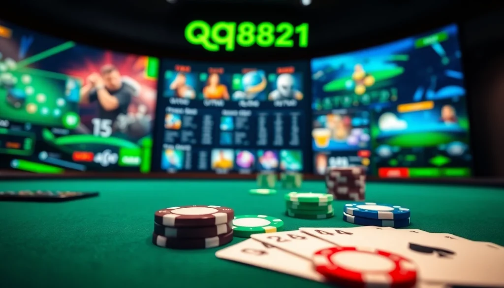 Bergabunglah dengan qq8821 untuk kemenangan seru dalam taruhan online.